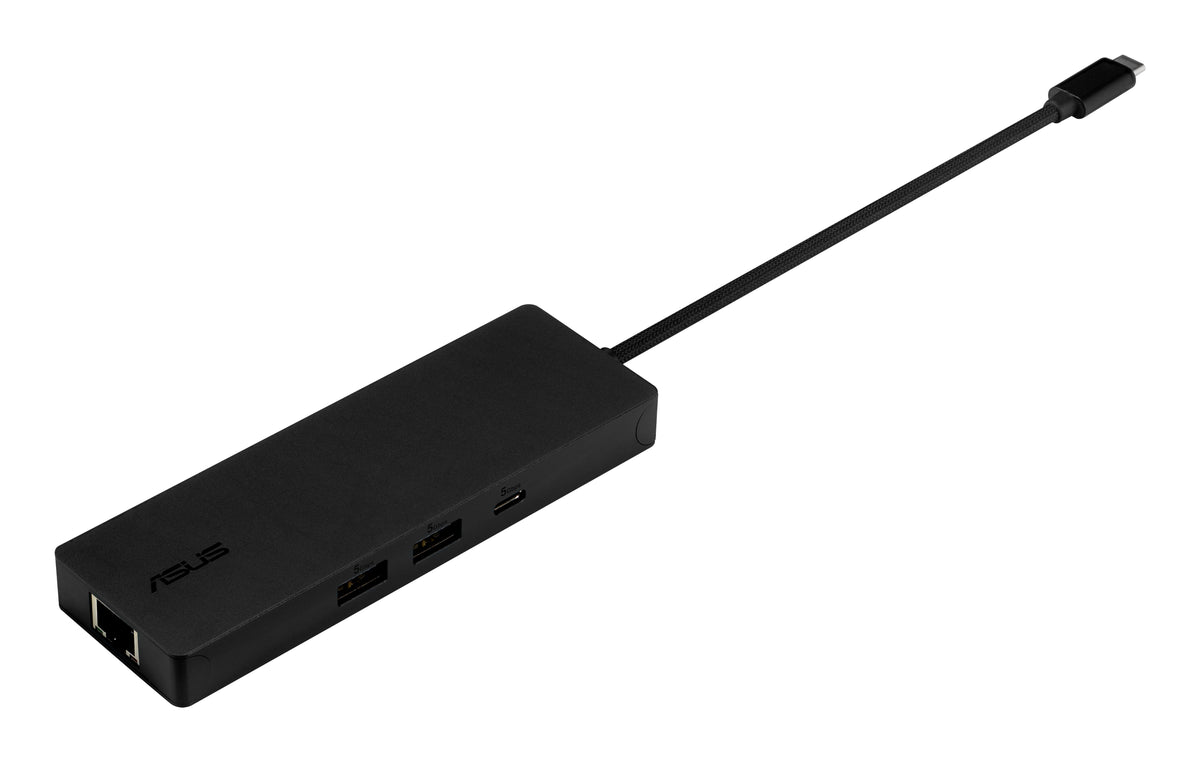 ASUS 8-in-1 USB-C Dock DC210 — dettaglio e vista alternativa