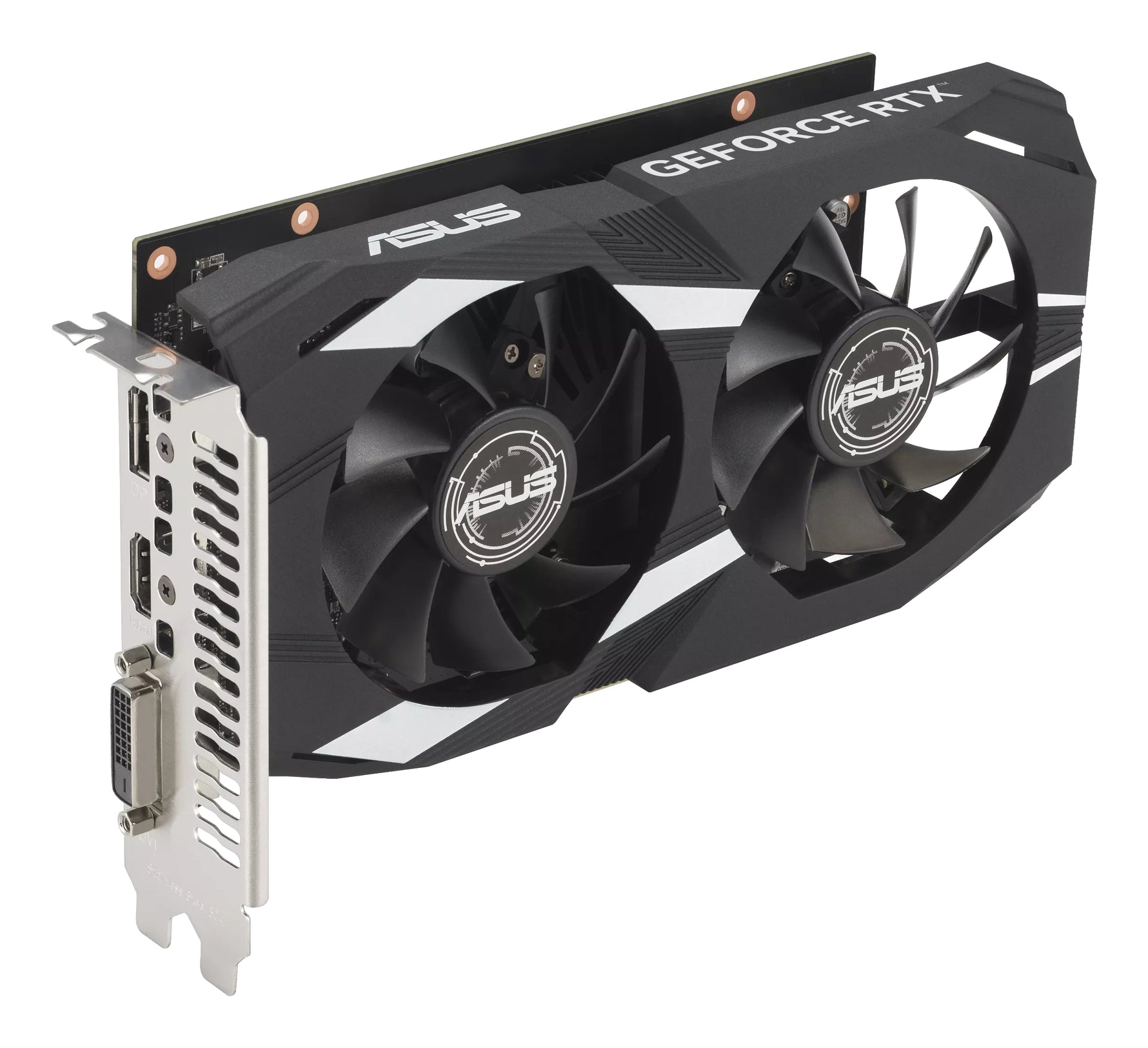 ASUS Dual -RTX3050-O6G, GeForce RTX 3050, 6 GB, GDDR6, 96 bit, 7680 x 4320 Pixel, PCI Express 4.0