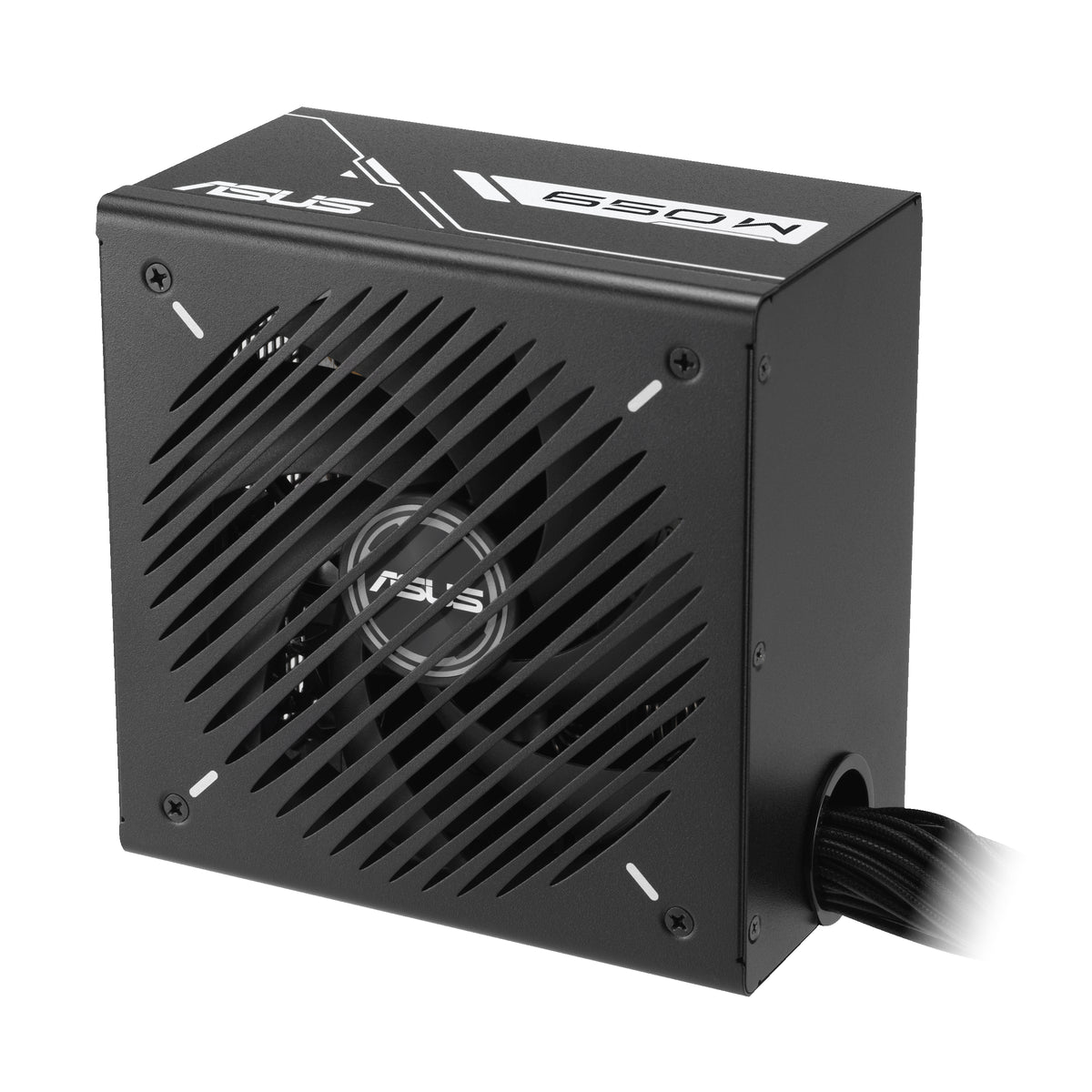 ASUS Prime 650W Bronze PRIME-650B-BLACK nero, vista verticale della ventola