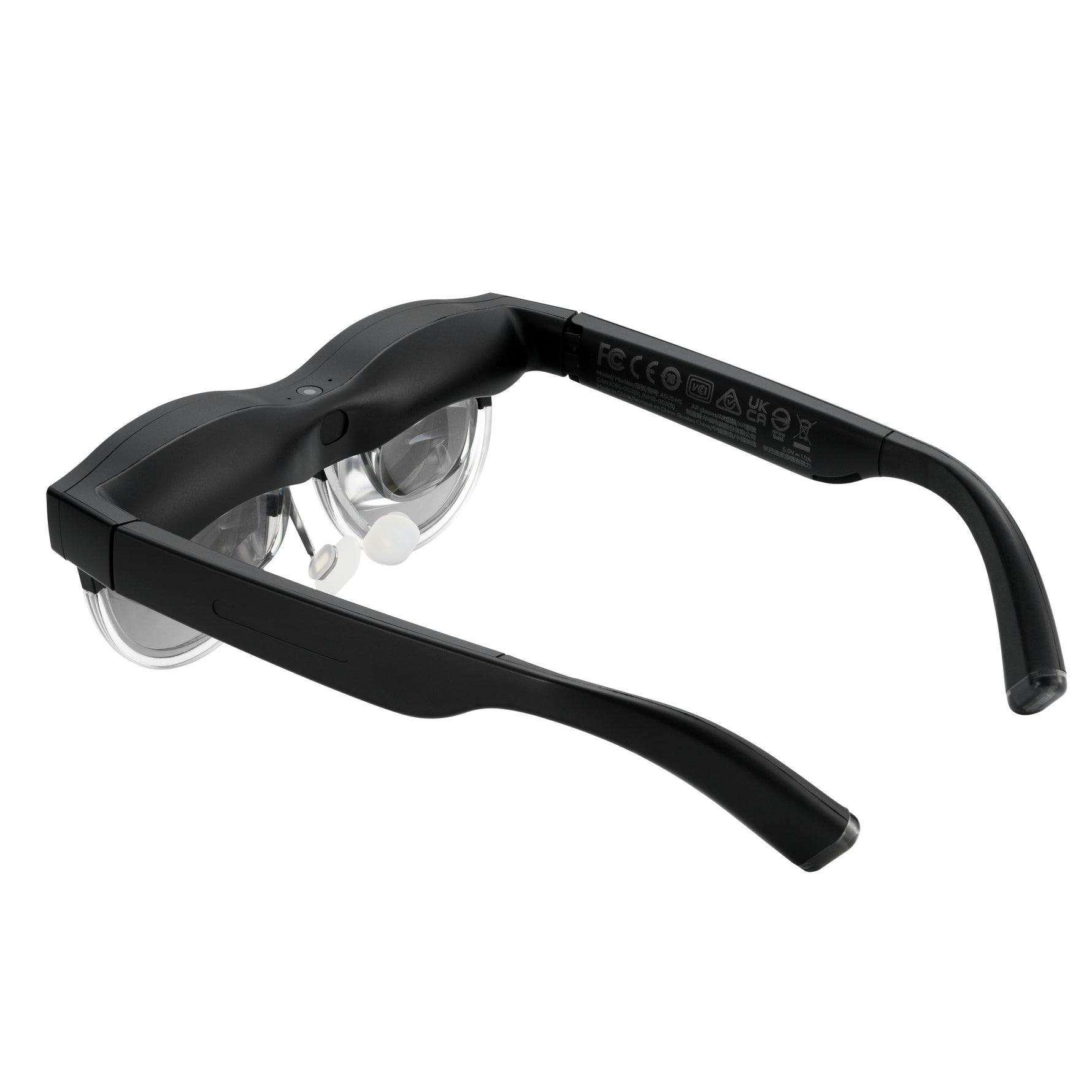ASUS AirVision M1, 1920 x 1080 Pixel, Micro OLED, 1100 cd/m², 38°, 72 Hz, Touchpad
