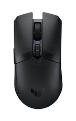ASUS TUF Gaming M4 Wireless, Mano destra, Ottico, RF senza fili + Bluetooth, 12000 DPI, Nero