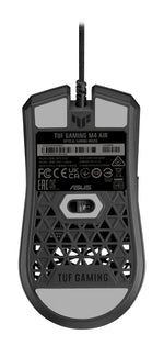ASUS TUF Gaming M4 Air, Ambidestro, Ottico, USB tipo A, 16000 DPI, Nero