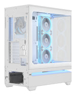 ASUS PRIME AP304 TG ARGB WHITE, PC, Bianco, Mini-ITX, ATX, micro ATX, Multi, 17,5 cm, 42 cm