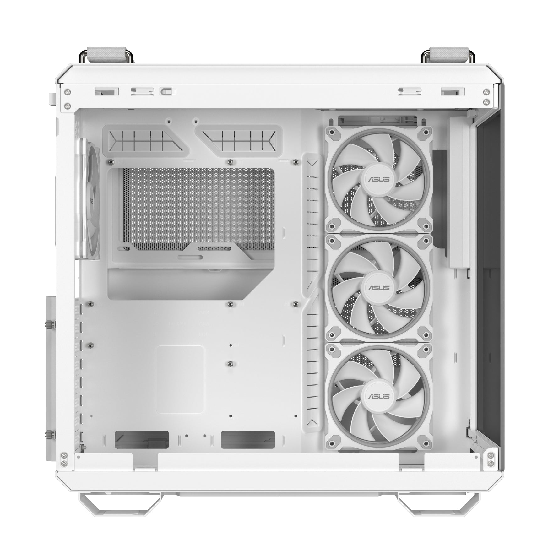 ASUS TUF GAMING GT502 Horizon TG ARGB White, Midi Tower, PC, Bianco, ATX, micro ATX, Mini-ITX, 16,3 cm, 40 cm