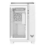 ASUS TUF GAMING GT502 Horizon TG ARGB White, Midi Tower, PC, Bianco, ATX, micro ATX, Mini-ITX, 16,3 cm, 40 cm