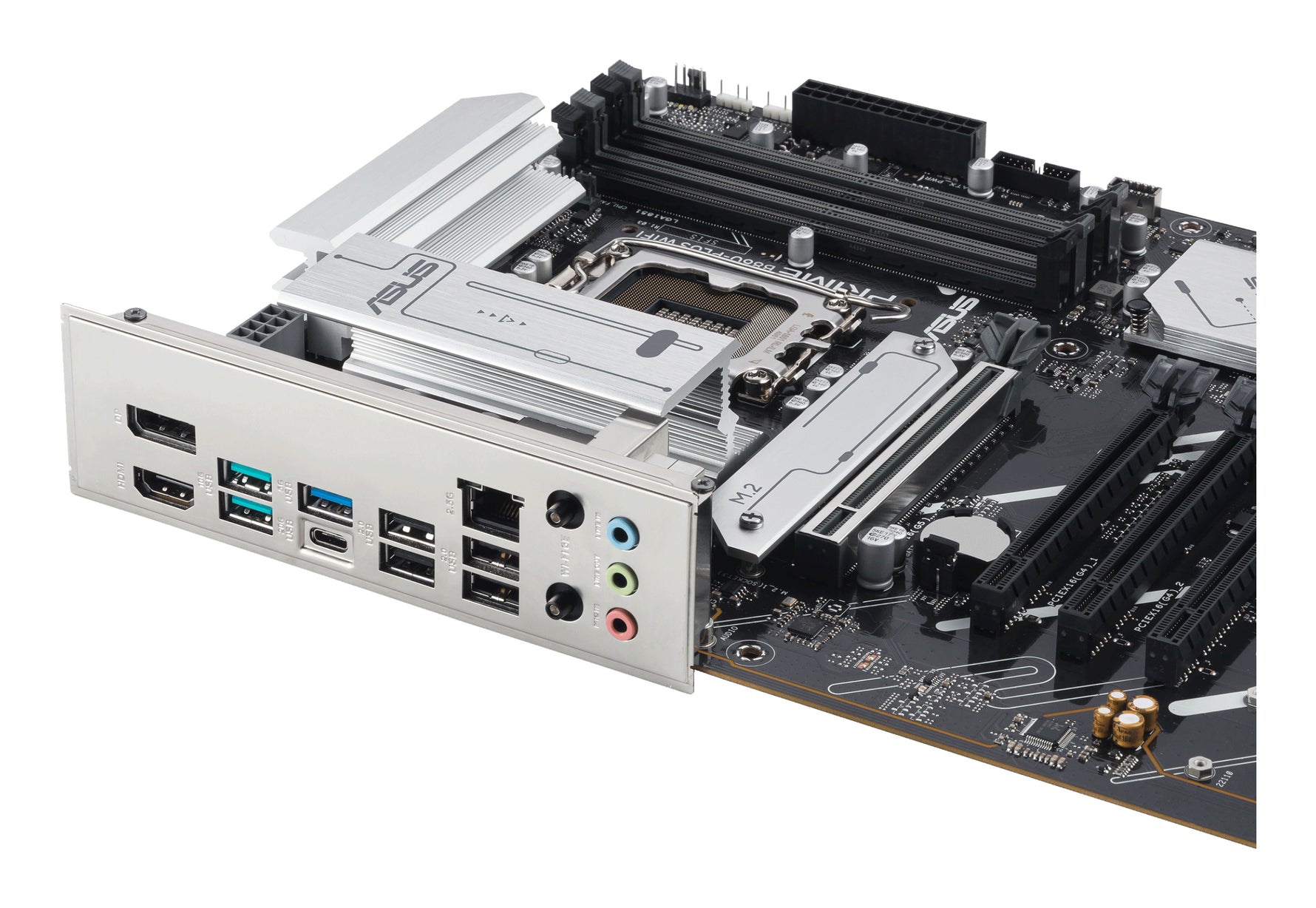 ASUS PRIME B860-PLUS WIFI, Intel, LGA 1851 (Socket V1), Intel Core Ultra (Series 2), LGA 1851, DDR5-SDRAM, 256 GB