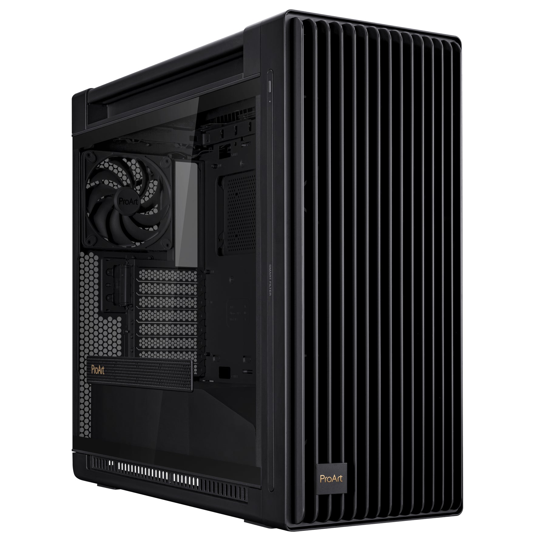 ASUS ProArt PA602, Midi Tower, PC, Nero, ATX, DTX, EATX, micro ATX, Mini-DTX, Mini-ITX, Gaming, 19 cm