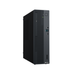 ASUS ExpertCenter P500SV grigio, vista frontale e laterale ufficiale della serie