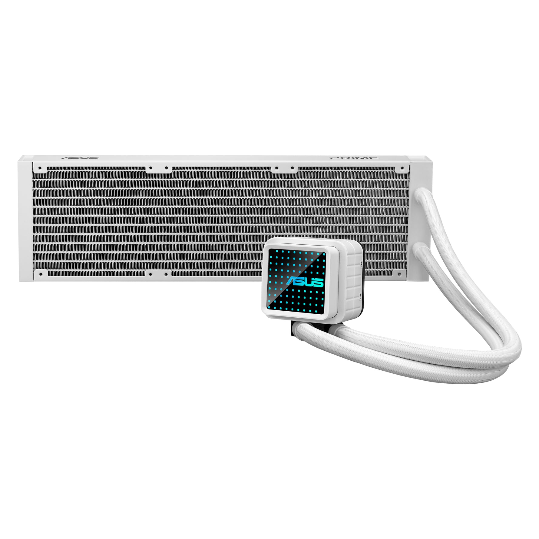 ASUS Prime LC 360 ARGB White Edition, Raffreddatore di liquidi tutto in uno, 12 cm, 34 son, Bianco