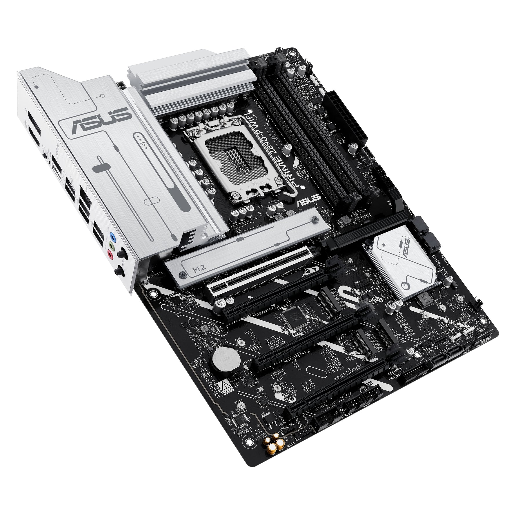 ASUS PRIME Z890-P WIFI, Intel, LGA 1851 (Socket V1), Intel Core Ultra (Series 2), DDR5-SDRAM, 192 GB, DIMM