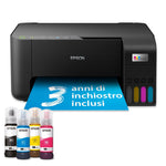 Epson EcoTank ET-2860 stampante multifunzione a serbatoio, Ad inchiostro, Stampa a colori, 5760 x 1440 DPI, A4, Stampa diretta, Nero