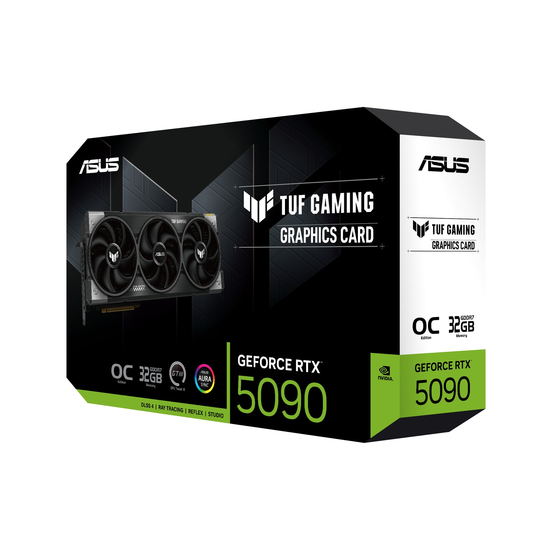 ASUS TUF Gaming TUF-RTX5090-O32G-GAMING, GeForce RTX 5090, 32 GB, GDDR7, 512 bit, 7680 x 4320 Pixel, PCI Express 5.0