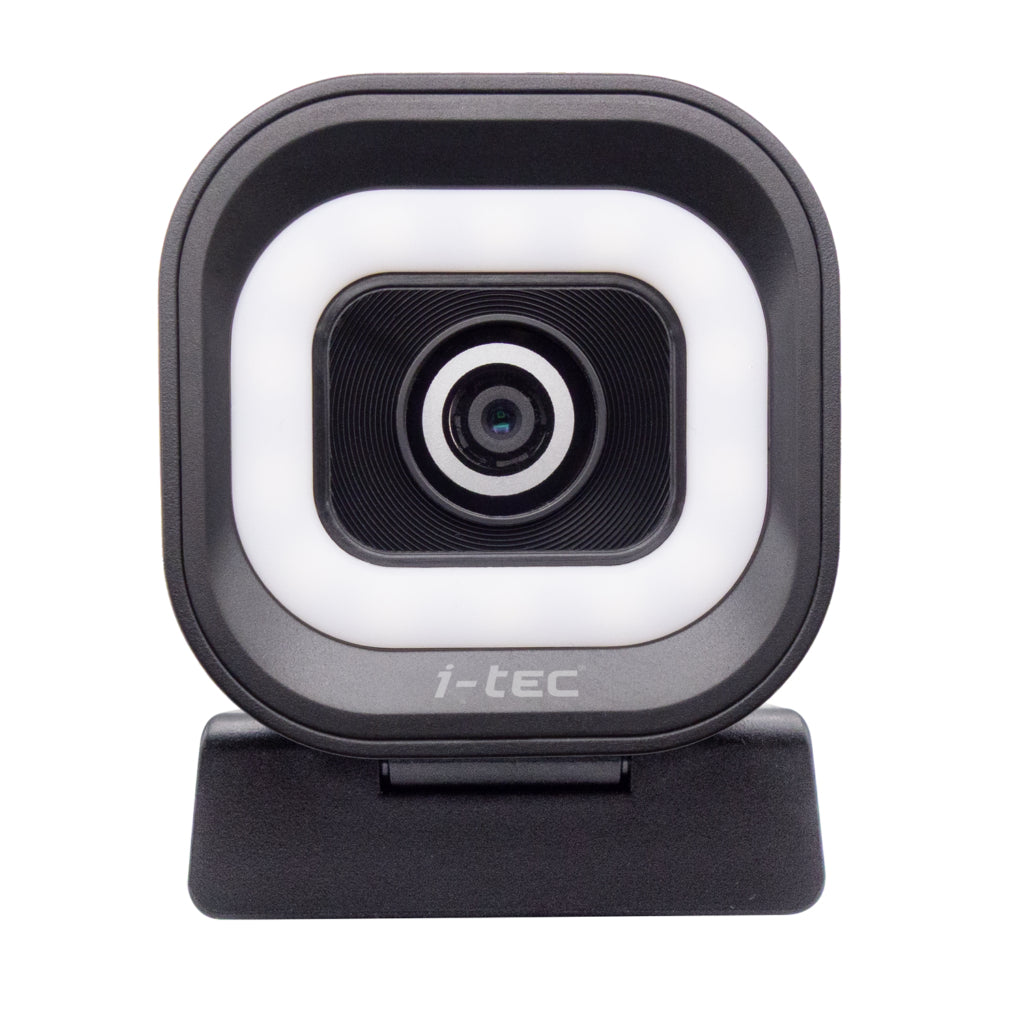 i-tec SOLOMON 700 STREAM 4K Webcam Ring Light, 8,29 MP, 3840 x 2160 Pixel, 60 fps, 81°, 5 V, 25,4 / 2,55 mm (1 / 2.55")