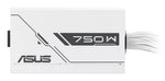 ASUS Prime 750W Bronze White Edition, 750 W, 100 - 240 V, Attivo, 120 W, 750 W, 120 W