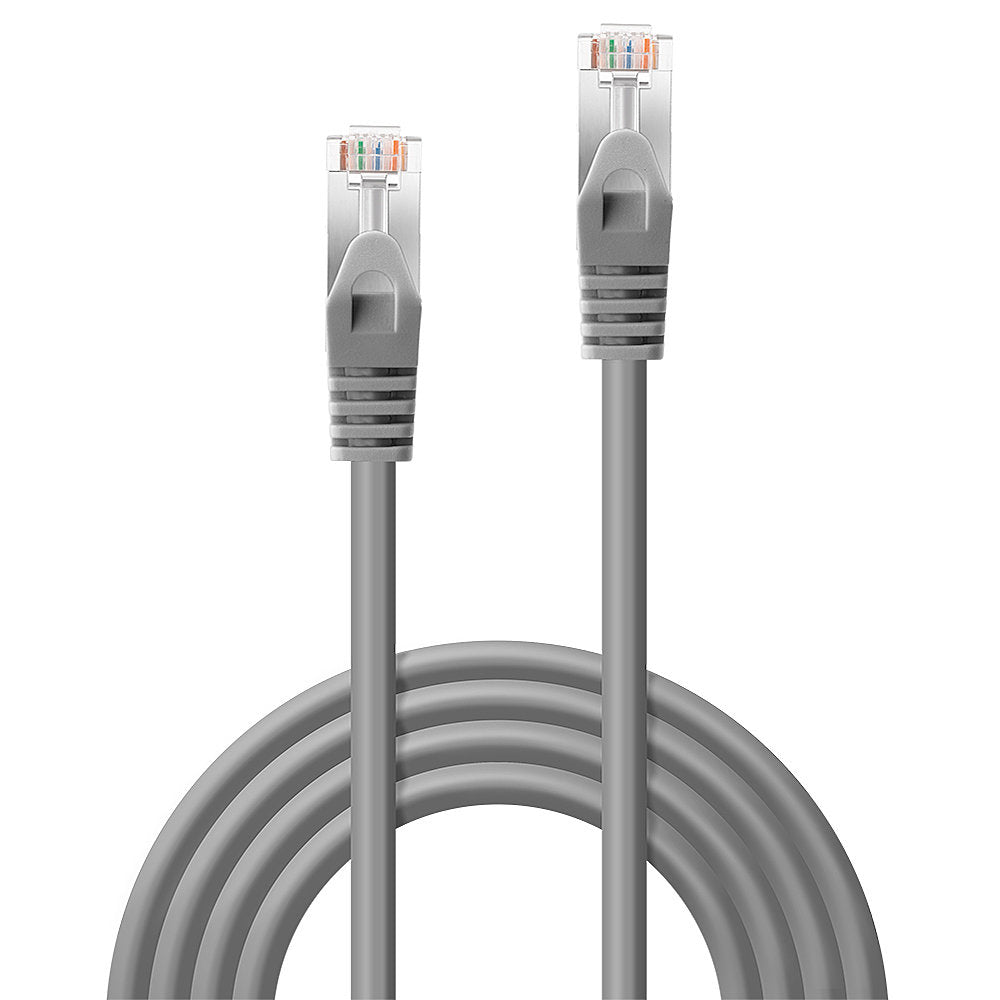 Lindy 48390, 0,5 m, Cat5e, F/UTP (FTP), RJ-45, RJ-45, Grigio
