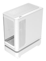 ASUS PRIME AP304 TG ARGB WHITE, PC, Bianco, Mini-ITX, ATX, micro ATX, Multi, 17,5 cm, 42 cm