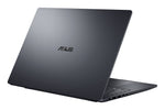 ASUS ExpertBook B3 G2 B3605CAA Gentle Grey, cover e lato sinistro; immagine di serie, tastiera illustrativa
