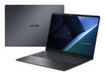 ASUS ExpertBook B3 G2 B3605CAA Gentle Grey, notebook aperto e cover; immagine di serie, tastiera illustrativa