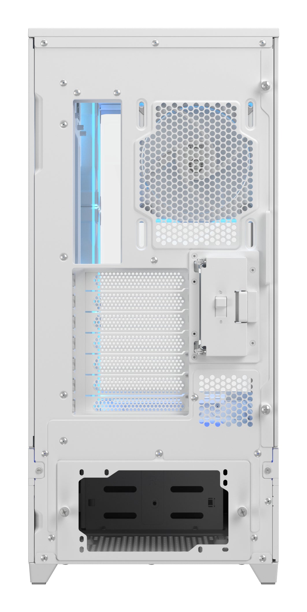ASUS PRIME AP304 TG ARGB WHITE, PC, Bianco, Mini-ITX, ATX, micro ATX, Multi, 17,5 cm, 42 cm