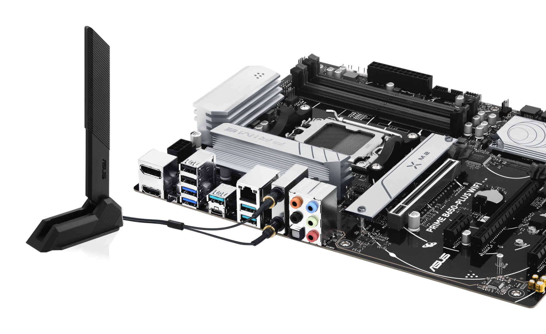 ASUS PRIME B650-PLUS WIFI, AMD, Socket AM5, AMD Ryzen 7000 Series, AMD Ryzen 8000 Series, AMD Ryzen 9000 Series, Socket AM5, DDR5-SDRAM, 192 GB