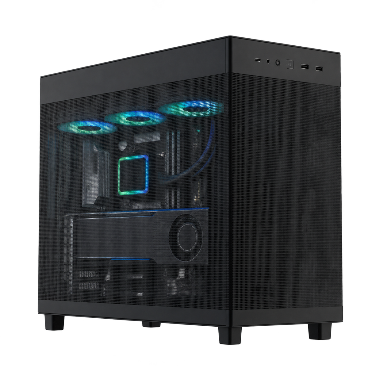 Developer AI AMD — render illustrativo, vista tre quarti
