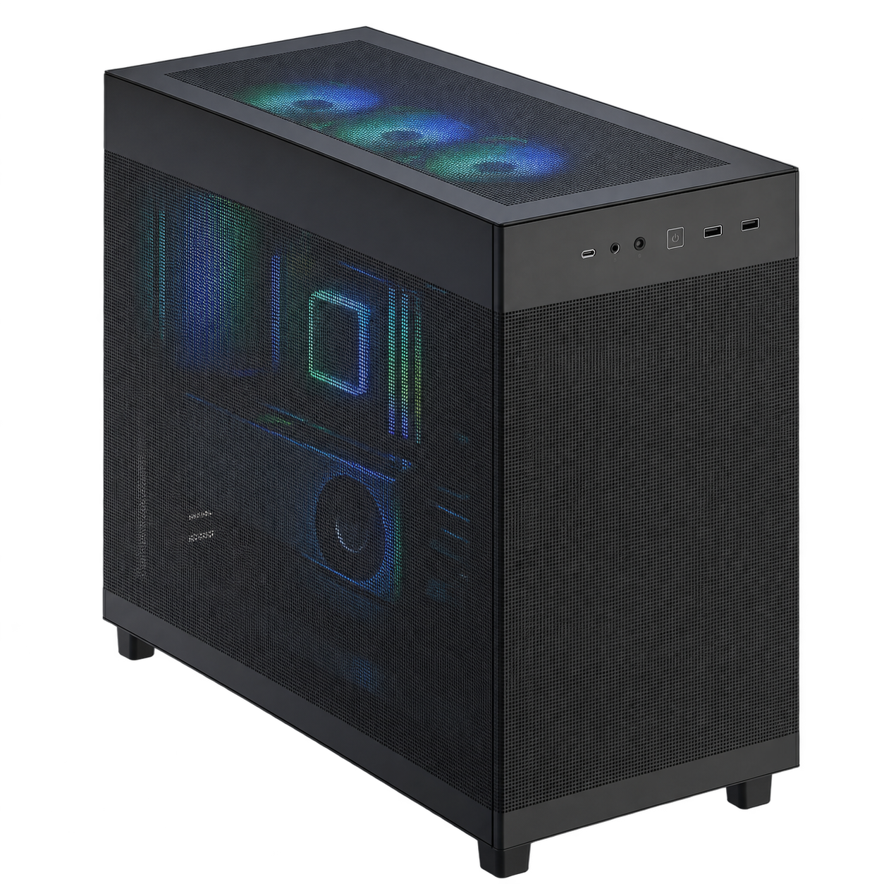 Developer AI AMD — render illustrativo, vista dall’alto