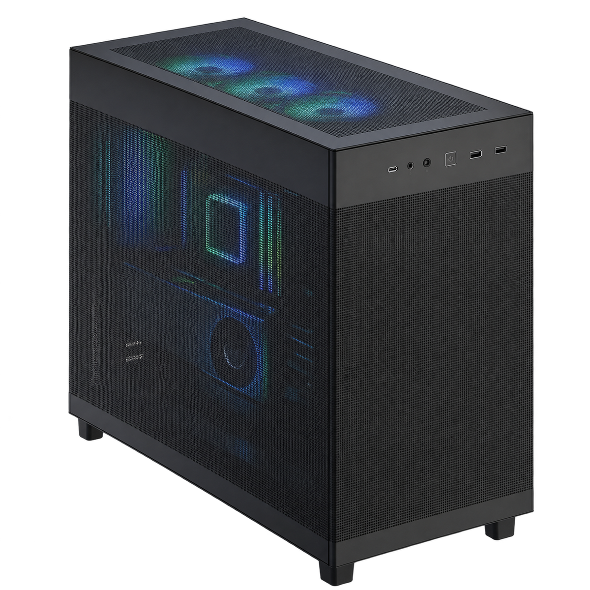 Developer AI AMD — render illustrativo, vista dall’alto