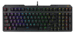 ASUS TUF Gaming K3 Gen II, Cablato, USB, Interruttore a chiave opto-meccanico, QWERTY, LED RGB, Nero