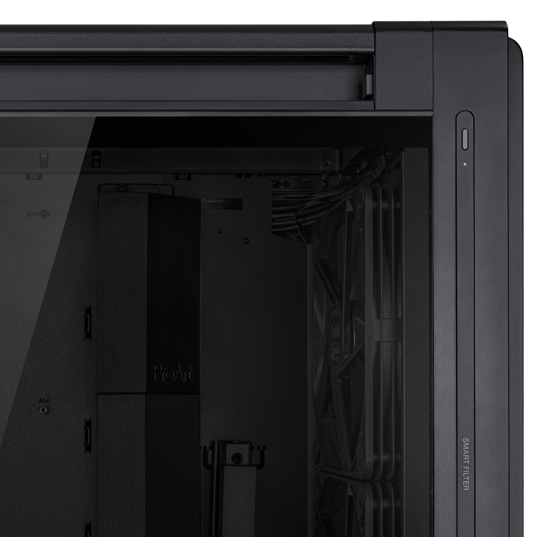 ASUS ProArt PA602, Midi Tower, PC, Nero, ATX, DTX, EATX, micro ATX, Mini-DTX, Mini-ITX, Gaming, 19 cm
