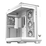 ASUS TUF GAMING GT502 Horizon TG ARGB White, Midi Tower, PC, Bianco, ATX, micro ATX, Mini-ITX, 16,3 cm, 40 cm