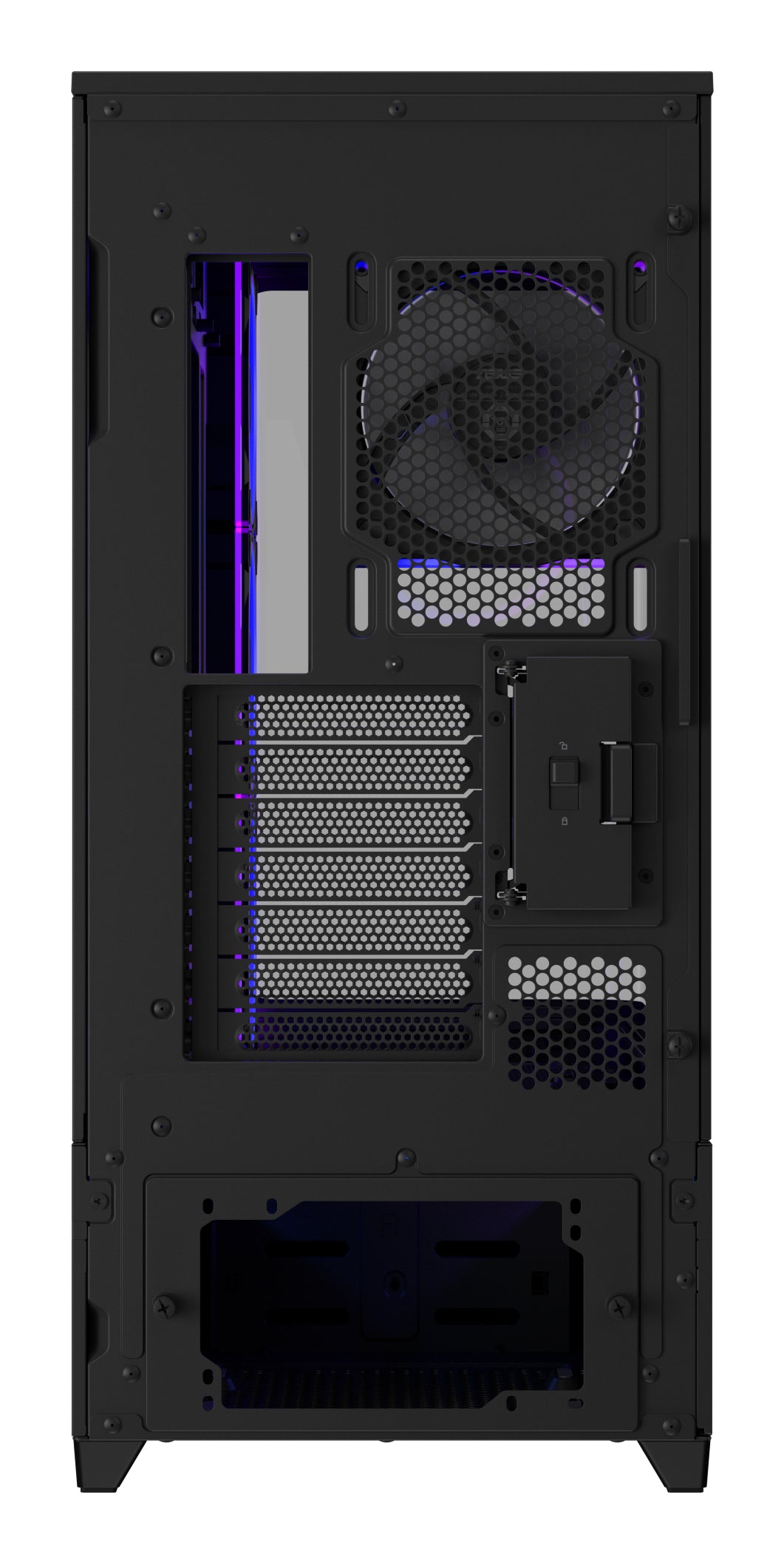 ASUS PRIME AP304 TG ARGB BLACK, PC, Nero, Mini-ITX, ATX, micro ATX, Multi, 17,5 cm, 42 cm