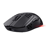Trust GXT 929 Helox, Mano destra, Ottico, RF Wireless, 4800 DPI, Nero