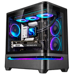EXPLORER AI INTEL con ASUS AP202 nero — render illustrativo, vista tre quarti