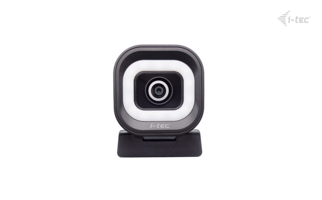 i-tec SOLOMON 700 STREAM 4K Webcam Ring Light, 8,29 MP, 3840 x 2160 Pixel, 60 fps, 81°, 5 V, 25,4 / 2,55 mm (1 / 2.55")