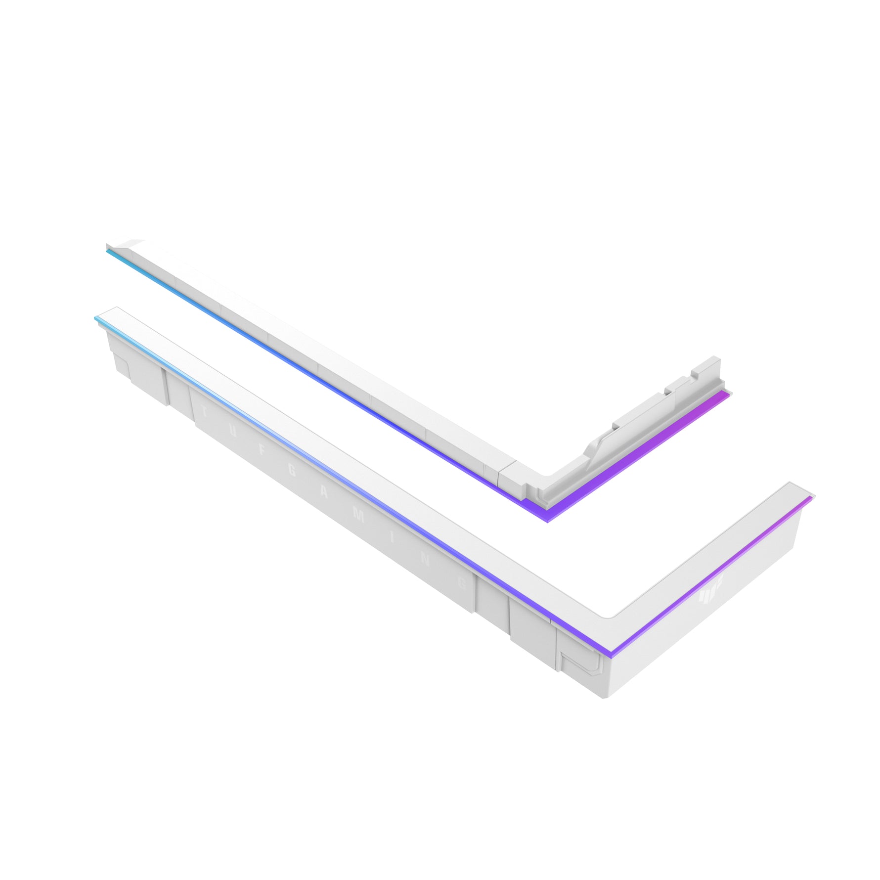 ASUS TUF GAMING GT502 Horizon ARGB Lighting Kit White, Kit di potenziamento della luce RGB, Bianco, Multicolore, 20000 h, 3 pin ARGB, 5 V