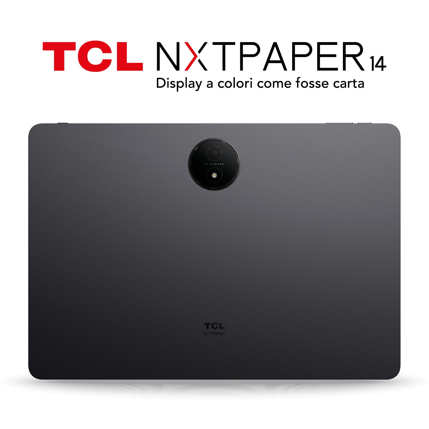 TCL NXTPAPER 14, 36,3 cm (14.3"), 2400 x 1600 Pixel, 256 GB, 8 GB, Android 14, Grigio