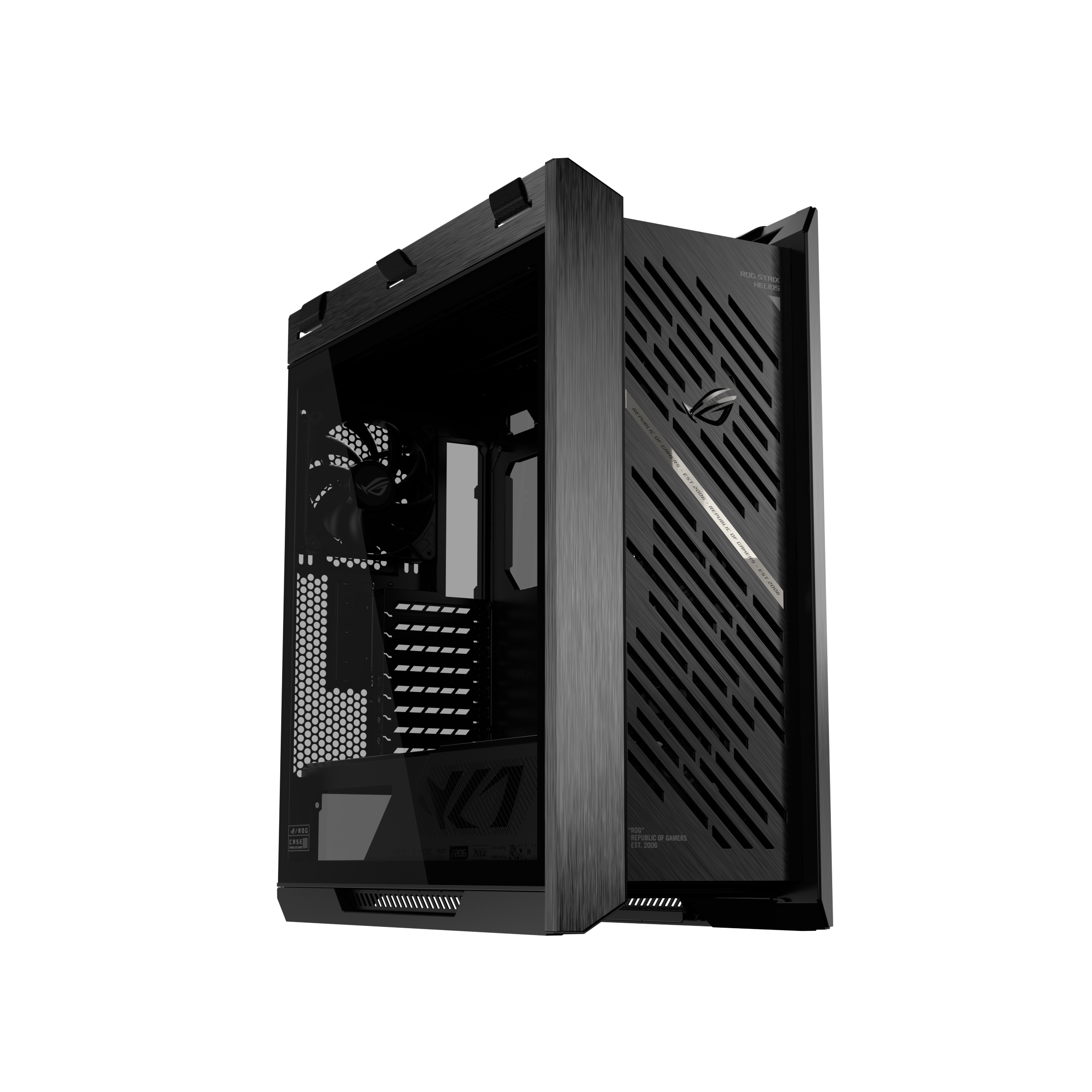 ROG Strix Helios II GX601S Black — foto del case, non del PC assemblato